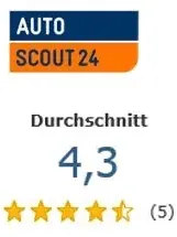 AutoScout24 Bewertung 4,3 Sterne – vertrauenswürdiger Wohnmobilankauf